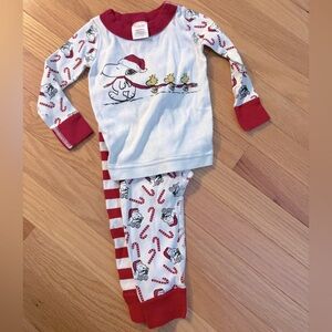 Hanna Andersson snoopy holiday pajamas